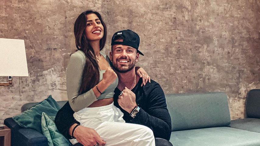 Evanthia Benetatou und ihr Verlobter Chris