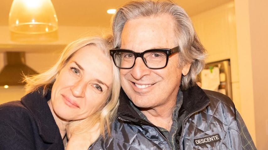 Eve Carradine mit ihrem Vater Robert Carradine