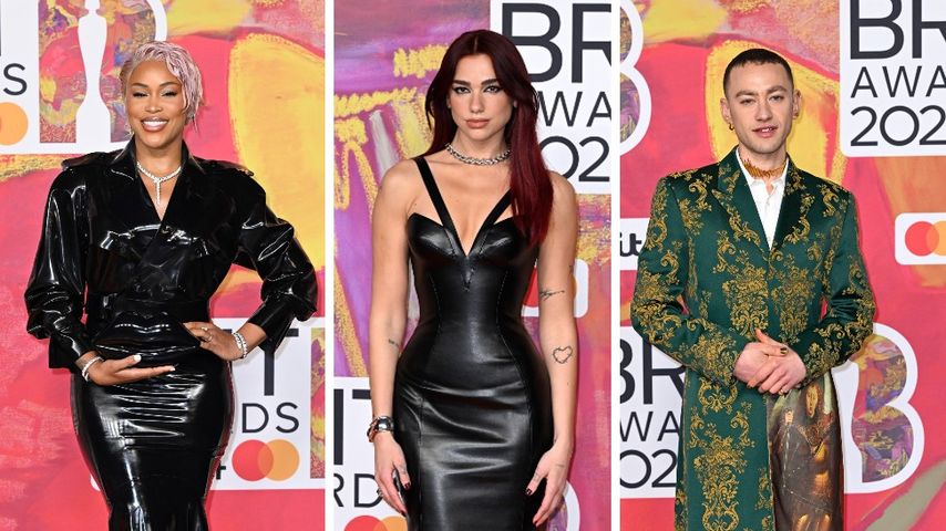 Latex, Leder, Muster: Das sind die coolsten Brit-Award-Looks