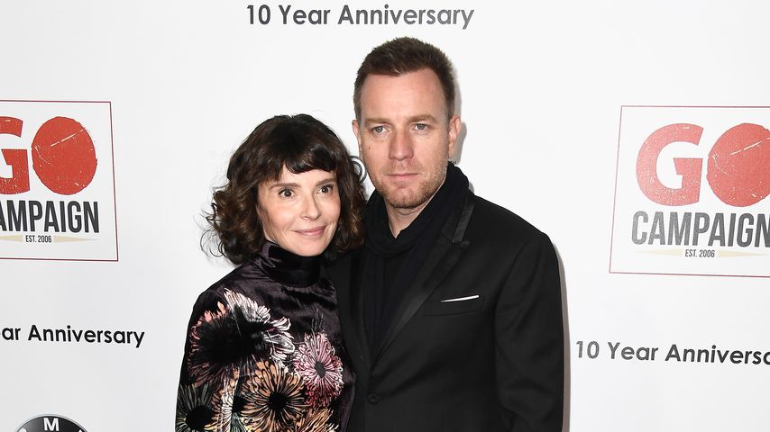 Eve Mavrakis und Ewan McGregor im November 2016