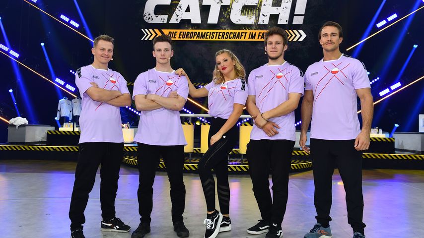 Evelyn Burdeckis Team bei Catch!