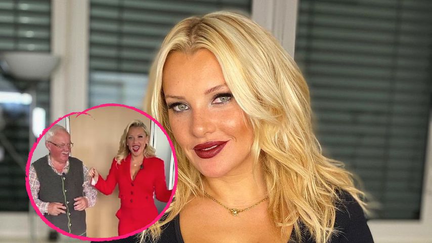 Zum Vatertag: Evelyn Burdecki zeigt erstmals ihren Papa