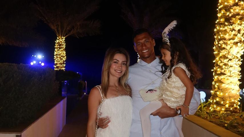 Evelyn und Davie Selke mit Tochter Aiyana