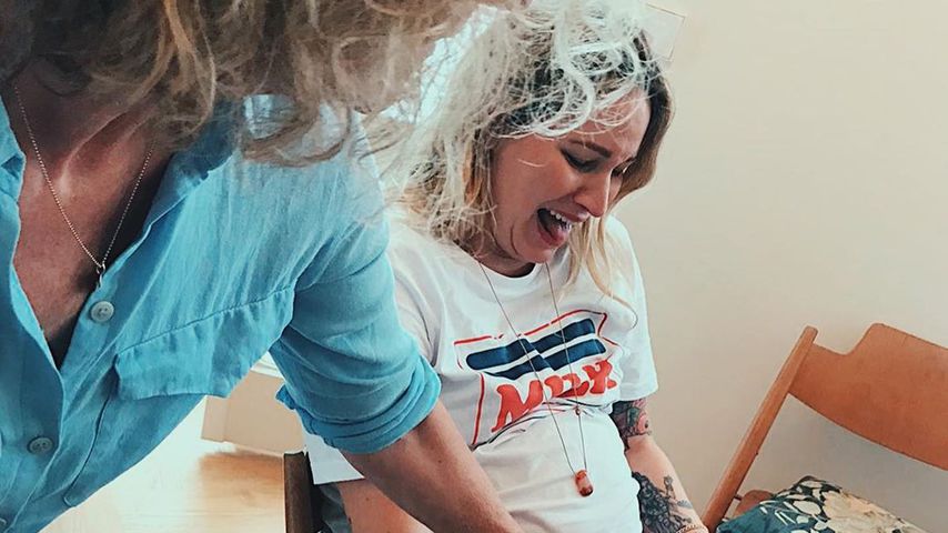 Geburts-Torte: Evelyn Weigert feierte witzige Baby-Shower!