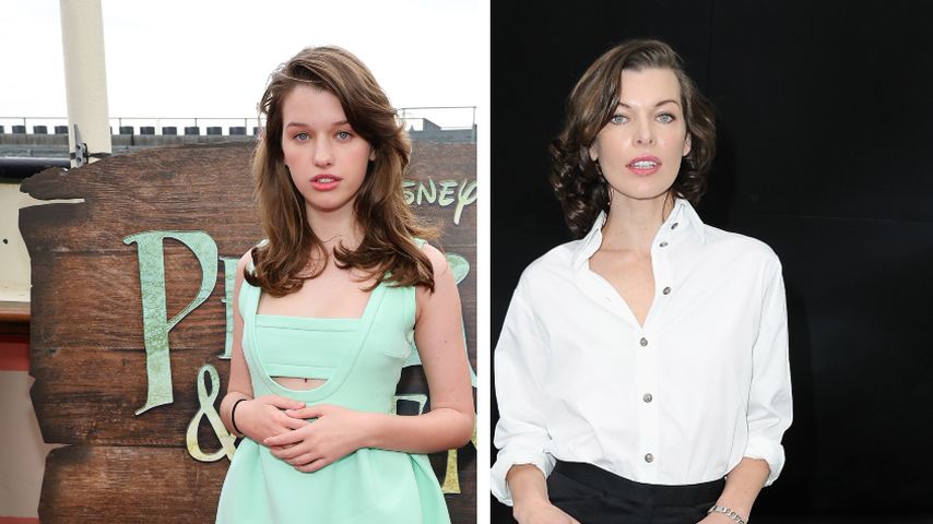 Auf Red Carpet: Ever (15) sieht aus wie Mama Milla Jovovich!