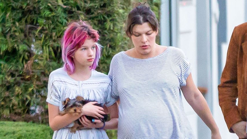 Ever Gabo mit ihrer Mama Milla Jovovich im Januar 2020