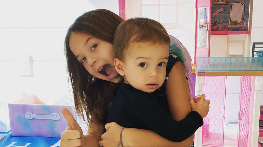 Everly und Callum, Jenna Dewans Kinder
