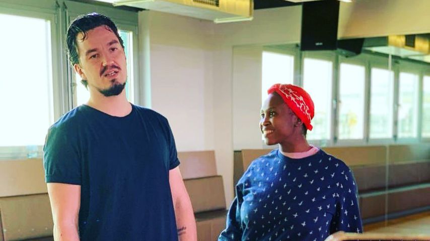 Evgenij Voznyuk und Motsi Mabuse in ihrer Tanzschule im Taunus