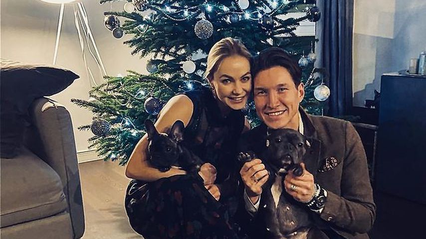 Evgeny Vinokurov mit seiner Freundin Nina Bezzubova