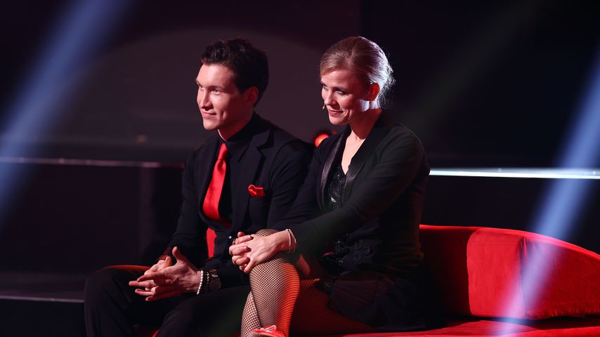 Evgeny Vinokurov und Ilse DeLange, "Let's Dance"-Tanzpaar