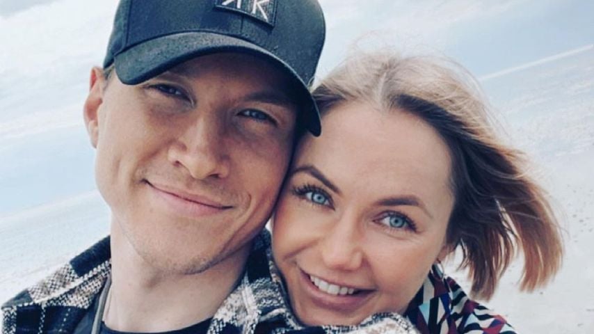 Evgeny Vinokurov und seine Partnerin Nina Bezzubova