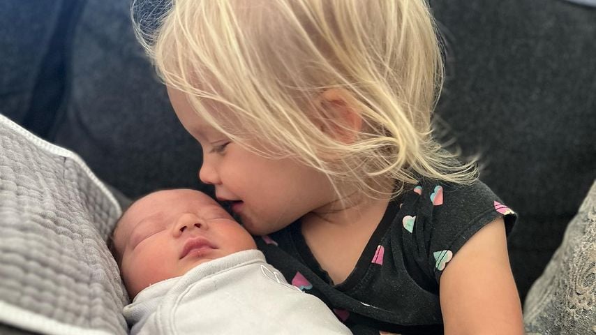 Evie Kress mit ihrem Lincoln William, 2023