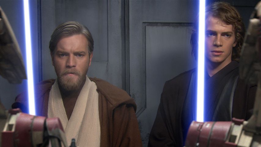 Ewan McGregor und Hayden Christensen in "Star Wars: Die Rache der Sith"