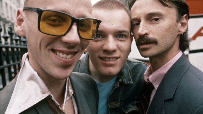 Ewen Bremner, Ewan McGregor und Robert Carlyle in "Trainspotting"