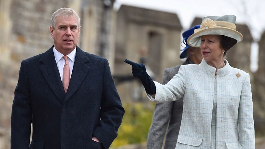 Prinzessin Anne und Edward halten zu Skandal-Bruder Andrew