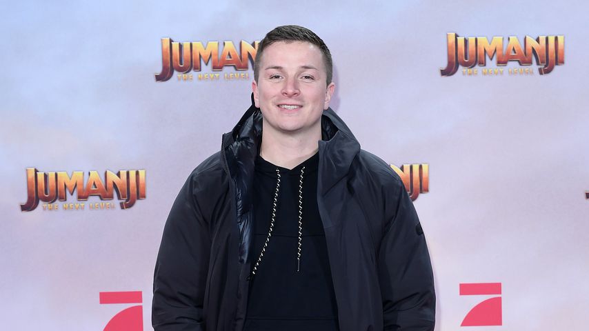 Ex-"Wer wird Millionär?"-Kandidat Aaron Troschke bei der "Jumanji: The Next Level"-Premiere, 2019