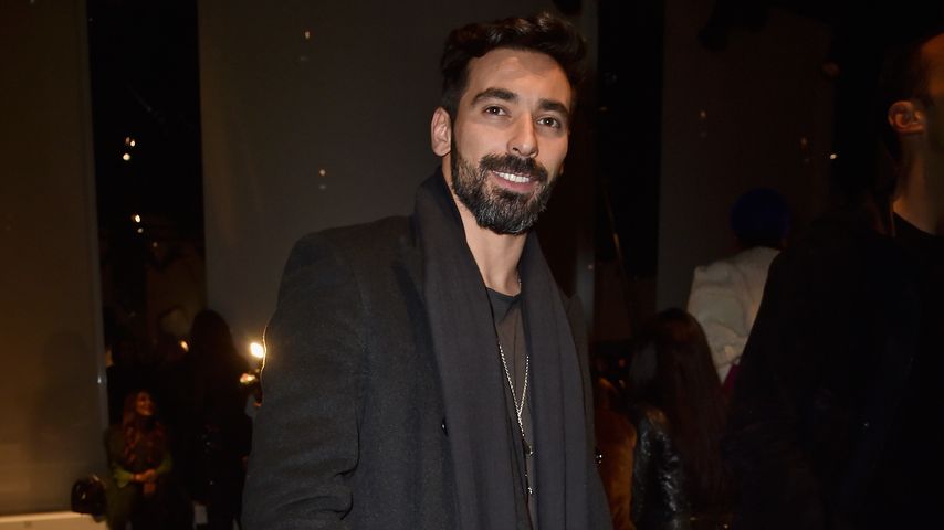 Ezequiel Lavezzi bei der Versace-Spring-Summer-Show 2016