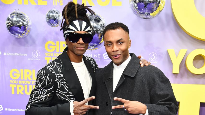 Fab Morvan und Elan Ben Ali bei der "Girl You Know It's True"-Premiere