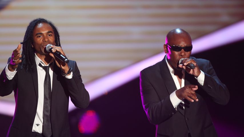 Fab Morvan von Milli Vanilli und John Davis bei "Willkommen bei Carmen Nebel"
