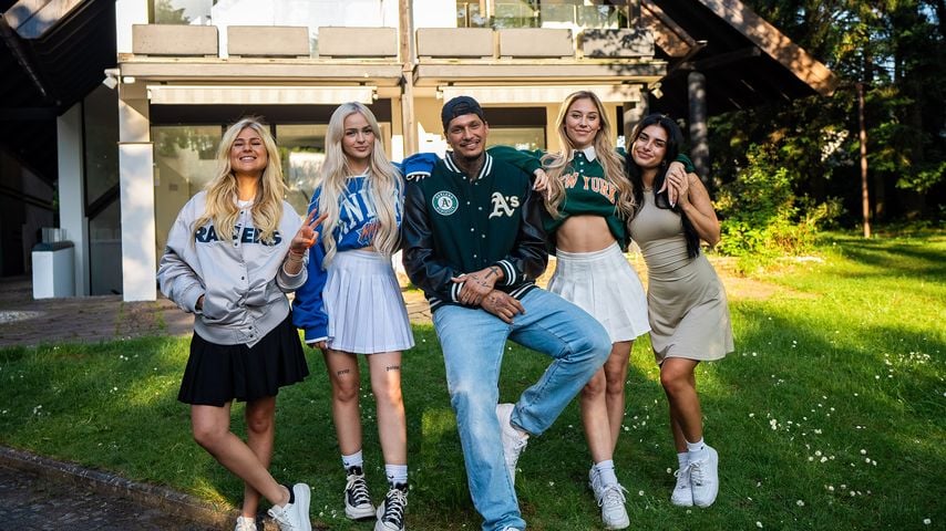 Fabia Bengs, Celina Weisner, Yasin Mohamed, Melina Hoch und Sara Arslan