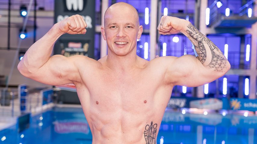 Fabian Hambüchen beim "RTL Turmspringen"