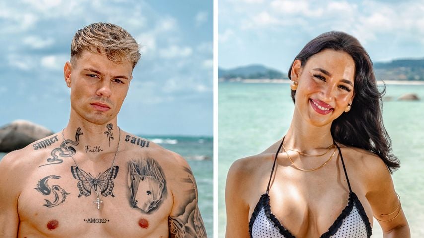 Collage: "Are You The One – Reality Stars in Love"-Kandidaten Fabi und Zoe