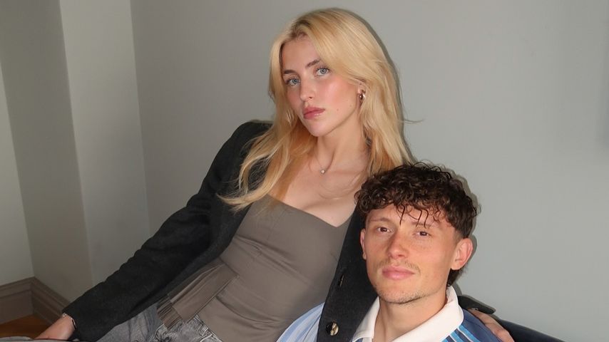 Fabian Reese, Fußballer, und seine Partnerin Johanna