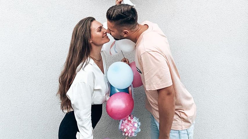 Fabian Wiede und seine Freundin Alice im September 2020