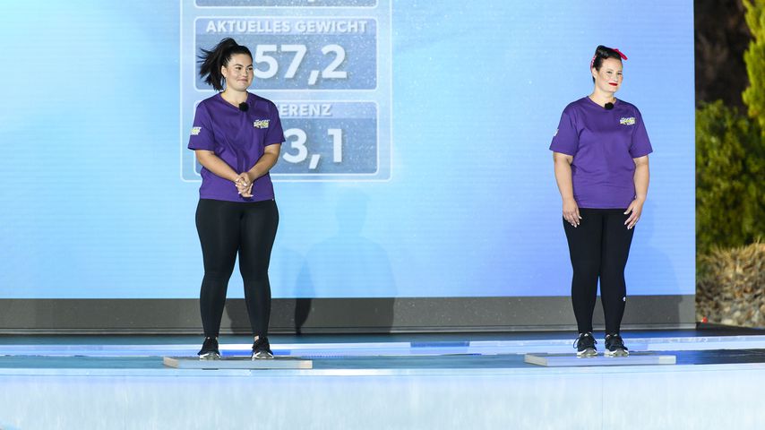 Fabienne und Birgit im "The Biggest Loser"-Finale