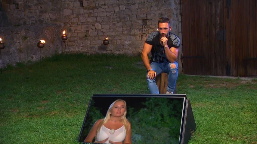 Fabio De Pasquale beim Lagerfeuer