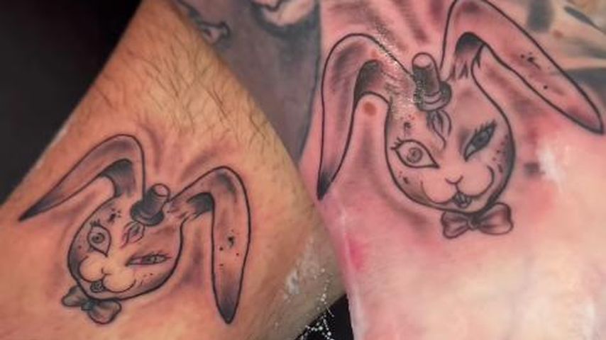 Fabio De Pasquale und Laura Steinerts Tattoo