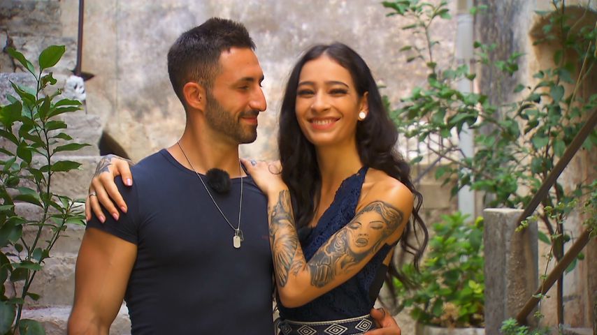 Fabio De Pasquale und Shirin Mauch bei "Temptation Island"