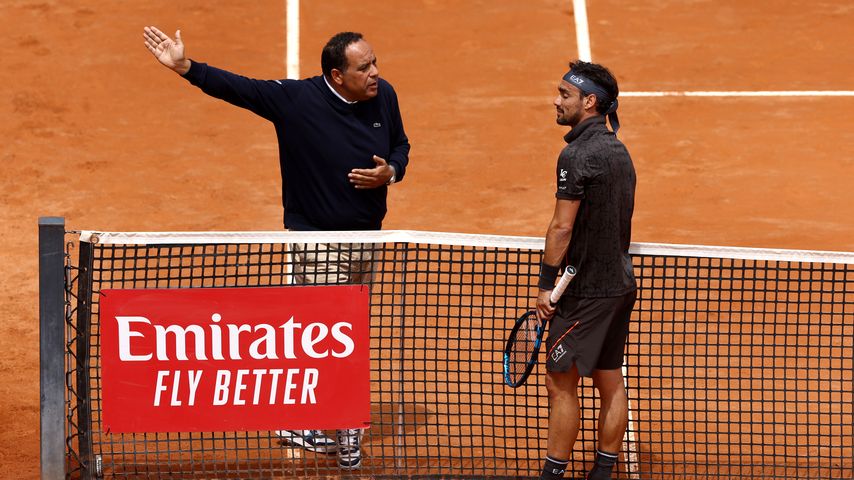 Tennis-Star Fabio Fognini beleidigt mehrmals Schiedsrichter!