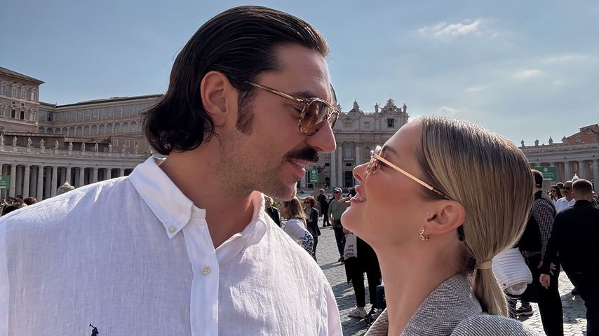 Fabio Knez und Darya Strelnikova im April 2025