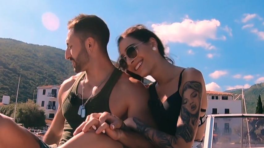 Fabio, "Temptation Island"-Kandidat und Shirin, "Temptation Island"-Verführerin