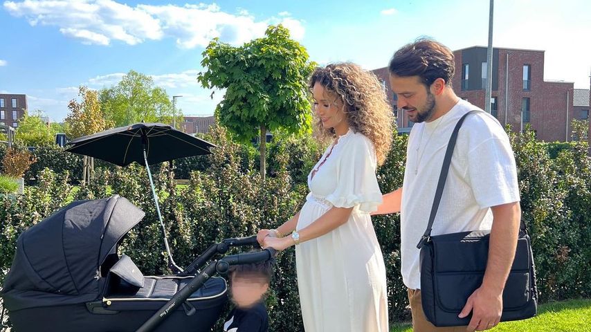 Samira und Yasin Cilingir mit ihrem Sohn
