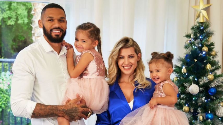 Familie Harrison an Weihnachten 2021