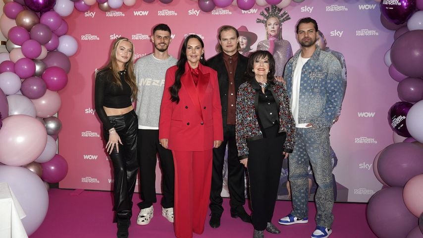 Cheyenne Savannah Ochsenknecht, Nino Sifkovits, Natascha Ochsenknecht, Wilson Gonzalez Ochsenknecht, Bärbel Wierichs und Jimi Blue Ochsenknecht