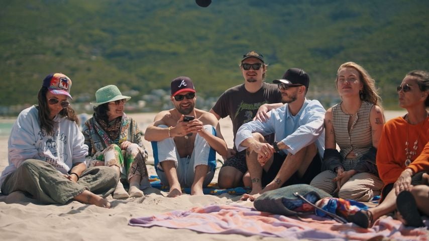 Familie Ochsenknecht in Kapstadt am Strand in "Diese Ochsenknechts", Folge 8