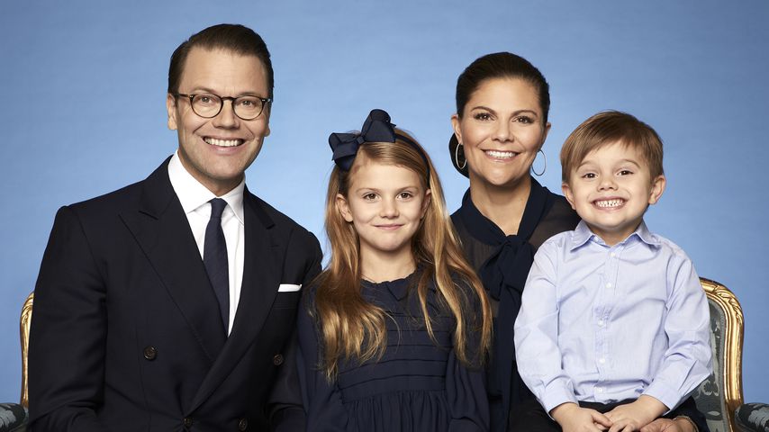 Oscar kann ja lachen! Neues Familienbild der Schweden-Royals