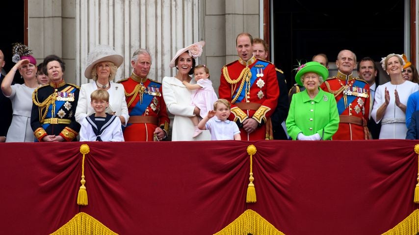 Familienmitglieder des britischen Königshauses