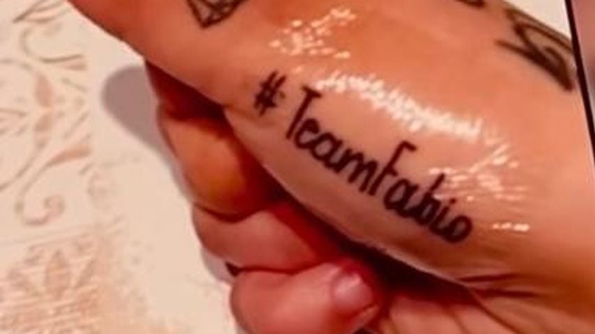 Mandys Tattoo für Fabio De Pasquale, Mai 2026