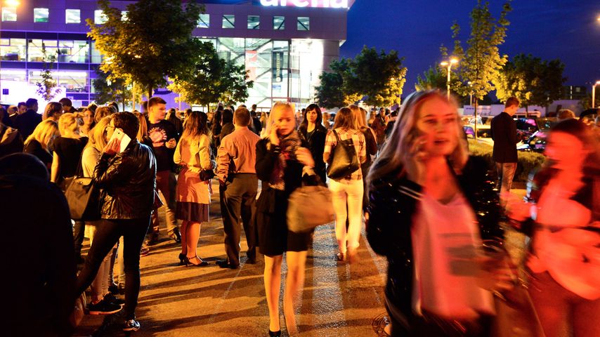 GNTM-Bombendrohung: Beinbruch bei Flucht aus der Halle