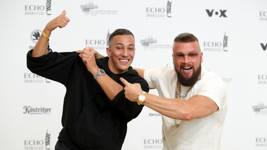 Farid Bang und Kollegah beim Echo 2018