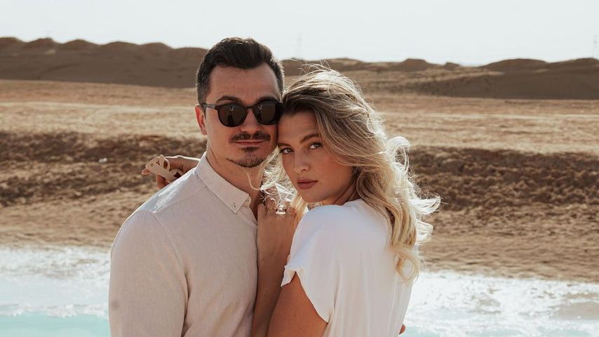 Fata Hasanović und ihr Partner Izi