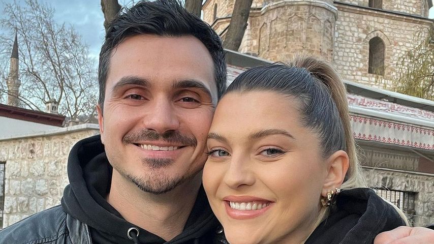 Fata Hasanović und ihr Partner Izi im April 2023