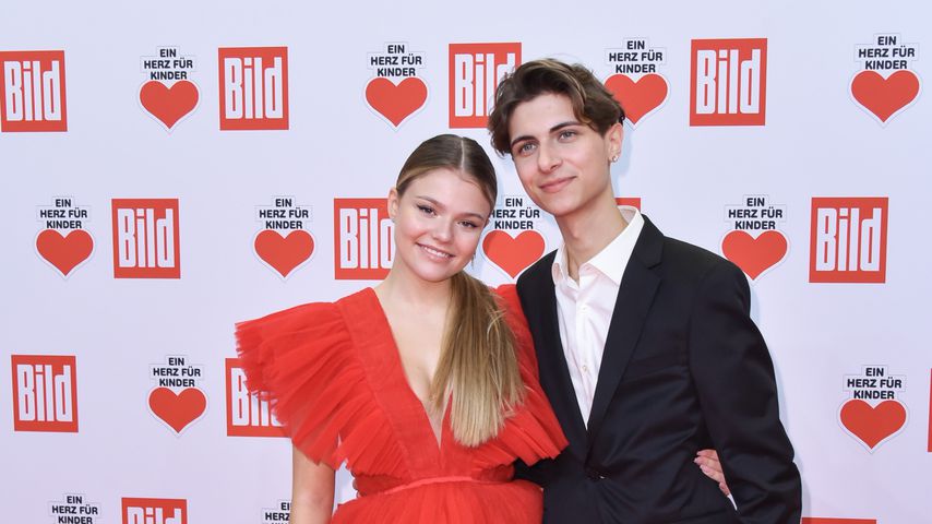 Faye Montana und Lukas Rieger bei der "Ein Herz für Kinder"-Gala 2019