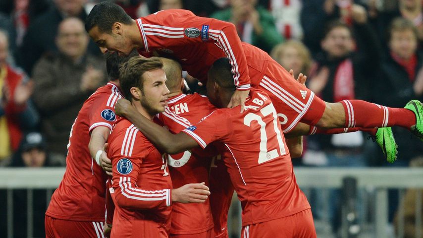 Hier feiern die Bayern-Stars ihre Meisterschaft