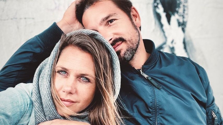Felicitas Woll und ihr Partner Benjamin Piwko