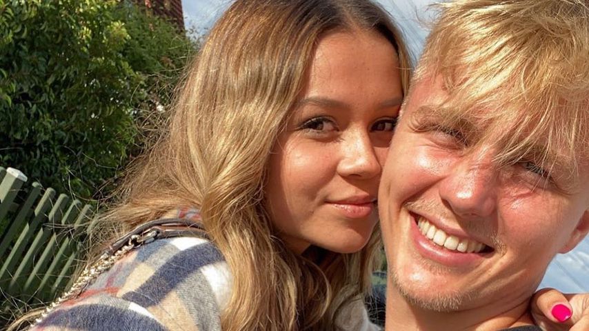 Felix Götze und seine Freundin Alisa im August 2020